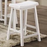 24 Bar Stool (Set of 2) in White - Coaster - 180149N-SET