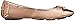 Anne Klein Sport Women's Buttons Synthetic Ballet Flat, Ivory, 10 M US