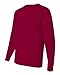 Jerzees Men's Heavyweight Blend 50/50 Long Sleeve T-Shirt (Cardinal, X-Large)