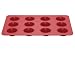 Bake Porter 12-Cup Muffin Pan, Red