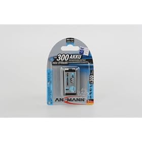 Ansmann 1 x 9V Maxe (250mAh)