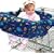 Babe Ease Original Clean Shopper - Blue Zoo