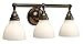 Premier 617306 Wellington Vanity Fixture 3-Light, Oil Rubbed Bronze