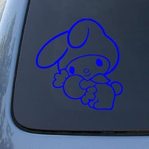 MY MELODY - Hello Kitty - Vinyl Decal Sticker #A1408 | Vinyl Color: Blue