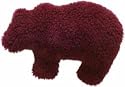 West Paw "Gallatin Grizzly" Fleece Dog Toy