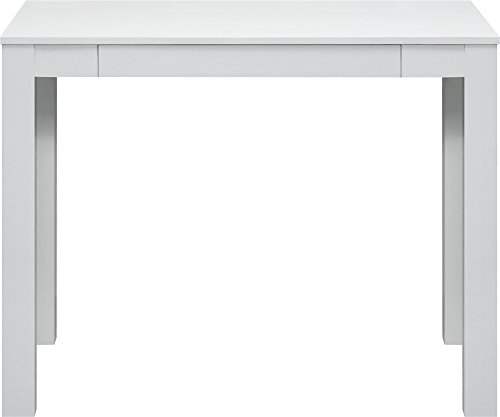 Altra Parsons Desk With Drawer White