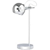 Lampe   Mini Retro  Tischleuchte Metall chrom