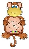 Review Vision Time  / Personalised 3D Monkey Pendulum Wall Clock