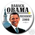Barack Obama 2008 Campaign Button PINS PINBACKS 2 1/4"
