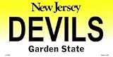 New Jersey State Background License Plates Devils Plate Tag Tags auto vehicle car front