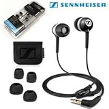 Sennheiser CX 300 II Precise Bass In-ear Canal Headphones with Asymmetrical Cable, Black