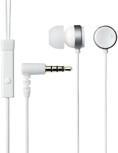 ELECOM canal type headphones with microphone iPhone5/4S/4/3GS/3G/iPad/iPod corresponding circular 1.2m white EHP-IPIN100WH (japan import)