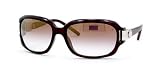 Jimmy Choo - JIMMY CHOO LISA 0NLD QH DARK HAVANA BROWN MIRROR GOLD PLASTIC SUNGLASSES