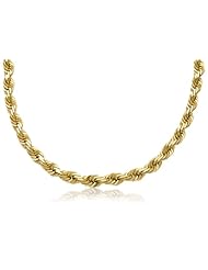 14k New Solid Yellow Gold Diamond Cut Rope Chain / Necklace 9mm Wide 30" inch Long