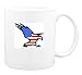 Mug with flag, american, eagle