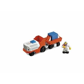 Fisher-Price GeoTrax Rail and Road System Baggage Tram