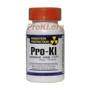 POTASSIUM IODIDE KI03+65 mg./100 TABLETS+RADIATION PROTECTION