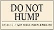 Do Not Hump Porcelain Refrigerator Magnet