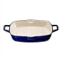 KitchenAid 12-Inch Cast-Iron Square Grill Pan, Blue
