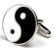 Yin Yang Cufflinks - Religious and Zen Formal Wear - Cufflinks