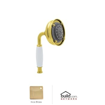 Multi-Function Hand Shower with White Resin Handle
