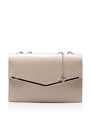 Luisa Vannini Bolso asa al hombro Cadena (Taupe)