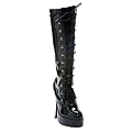 Adults' Buffy Costume Boots - Black