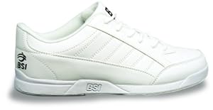 BSI Men's Basic #520 Bowling Shoes, White, Size 10.0