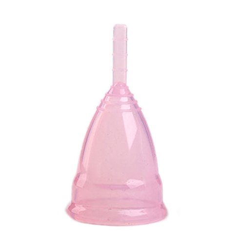 Highsound reusable menstrual cup moon cup pink small si…