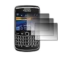 3 Pack of Premium Crystal Clear Anti-Glare Screen Protectors for Blackberry Bold 9700