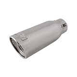 DC Sport EX-1014 Stainless Steel Resonated Slant Cut Bolt-on Exhaust Tip