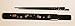 Happy Sales HSKS7/B, Travel Chopstick with Case, Black Pink Sakura Cherry Blossom