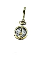 Youyoupifa Wholesale 5pcs/lot Fashion Towel Pattern Bronze Alloy Quartz Pocket Watch(Unisex)