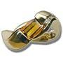 .05 ct 7X5 Barrel Cut Citrine Fantasy Ring
