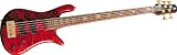 Spector NS-5XL USA 5-String Bass, High Gloss Black and Blue Gold Hardware