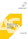 Memo-Check Familien- und Erbrecht
