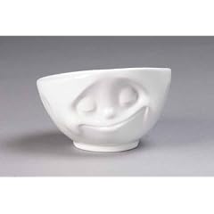 Fiftyeight - Milchkaffeetasse, -schale, gl�cklich, wei� (T01.04.01)