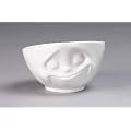 Fiftyeight - Milchkaffeetasse, -schale, gl�cklich, wei� (T01.04.01)