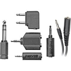 Maxell HP-21 Headphone/Cell Phone Adapter Kit
