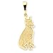 14k Doberman Pendant