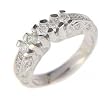 14k White Gold Diamond Ring