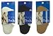Peds Ladies No Show Socks (Footies) Nylon Mid Cut - 3 Pair
