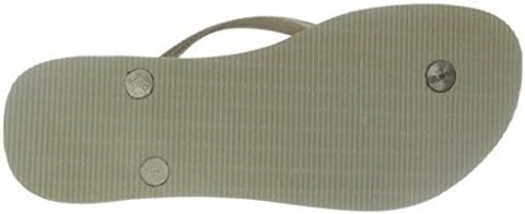 Havaianas Women's Maya Slim Sand Grey Flip Flop Sandal, SZ 11/12
