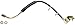 Dorman H380555 Front Driver Side Brake Hydraulic Hose Compatible with Select Ford Models