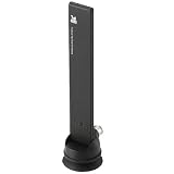 Logitec ワンセグホームアンテナ 5mケーブル付 ブラック LDT-ANT1C5BK