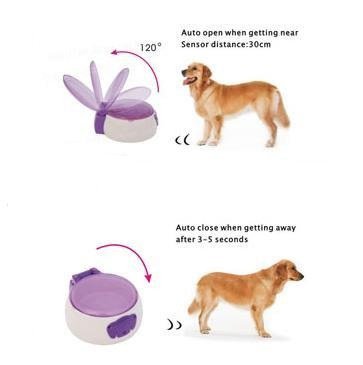  Automatic Open Feeder Food Dish