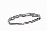 Image of 18ct White Gold Ladies 1.40ct Diamond Bangle
