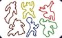 Silly Bandz Marvel Shapes Bandz