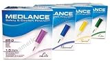 MEDLANCE Plus Lite 25G Lancets. Box of 200