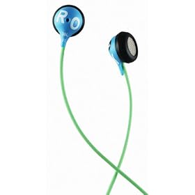 ROXY by JBL Reference 230 Earbud Headphone- Blue/Green